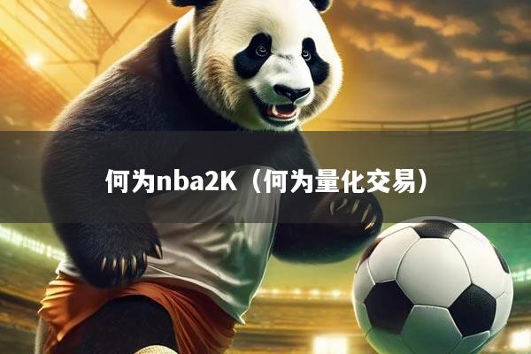 何为nba2K（何为量化交易）